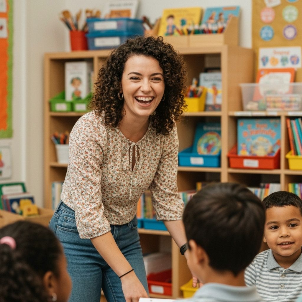 Teacher working after class