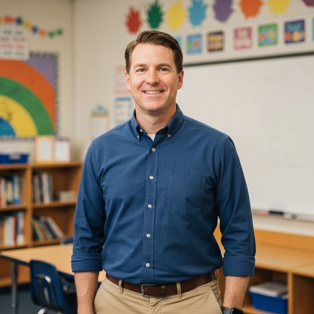 James Rodriguez - middle school teacher